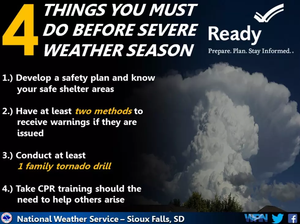 Prep For Spring and Summer During Severe Weather Awareness Week