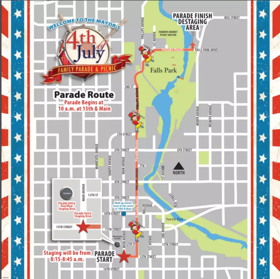 Details and Street Closings for the Sioux Falls 4th of July Family Parade