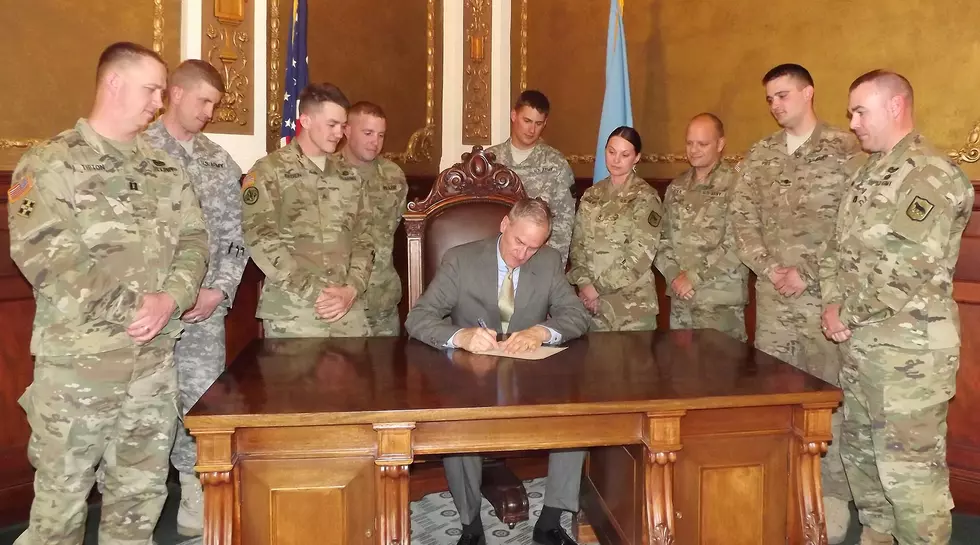 Governor Proclaims May Military Appreciation Month in South Dakota