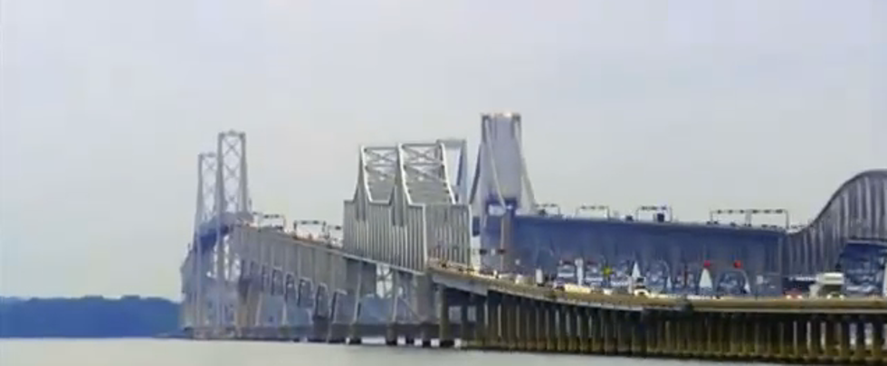 Scariest Bridge in America: The Chesapeake Bay Bridge in Maryland