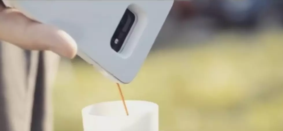 Smartphone Case That Is Also a Coffee Machine?!?