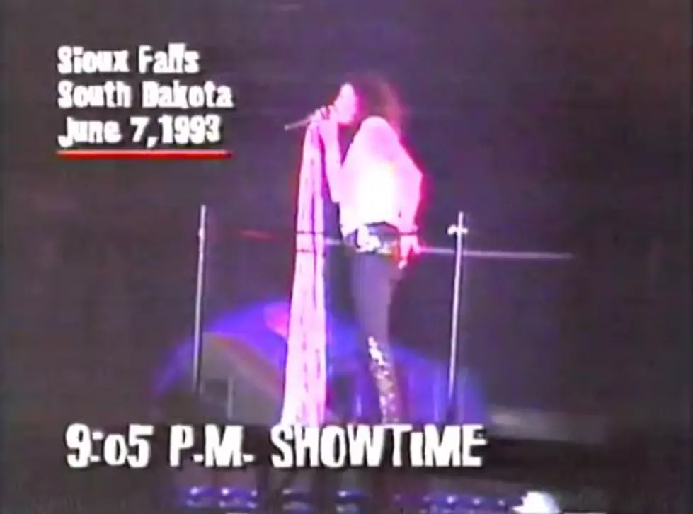 Remembering Non Garth Brooks Concerts in Sioux Falls – Aerosmith 1993