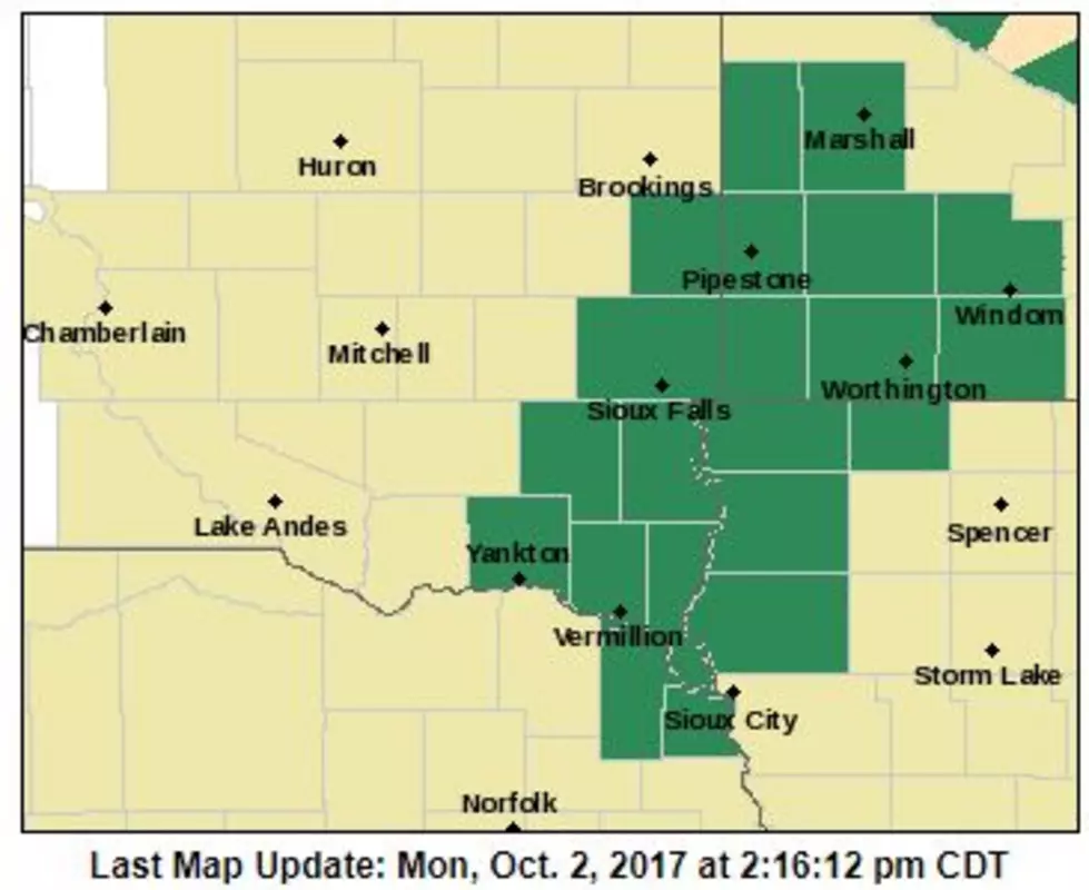 Flash Flood Watch for Sioux Falls Area Monday