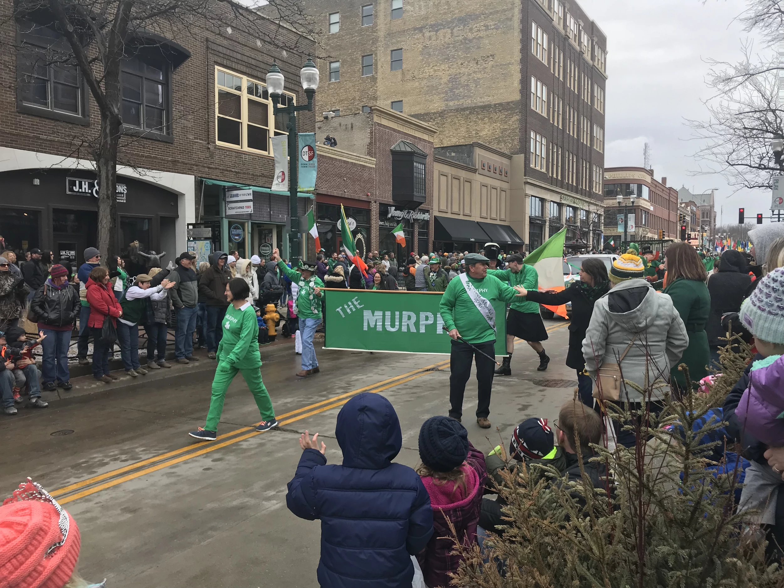 Sioux Falls St. Patricks Day Parade Route and Info from Grand Marshal