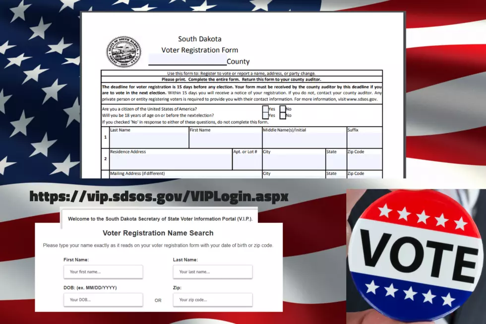 Make Sure You Are Still Registered to Vote In South Dakota