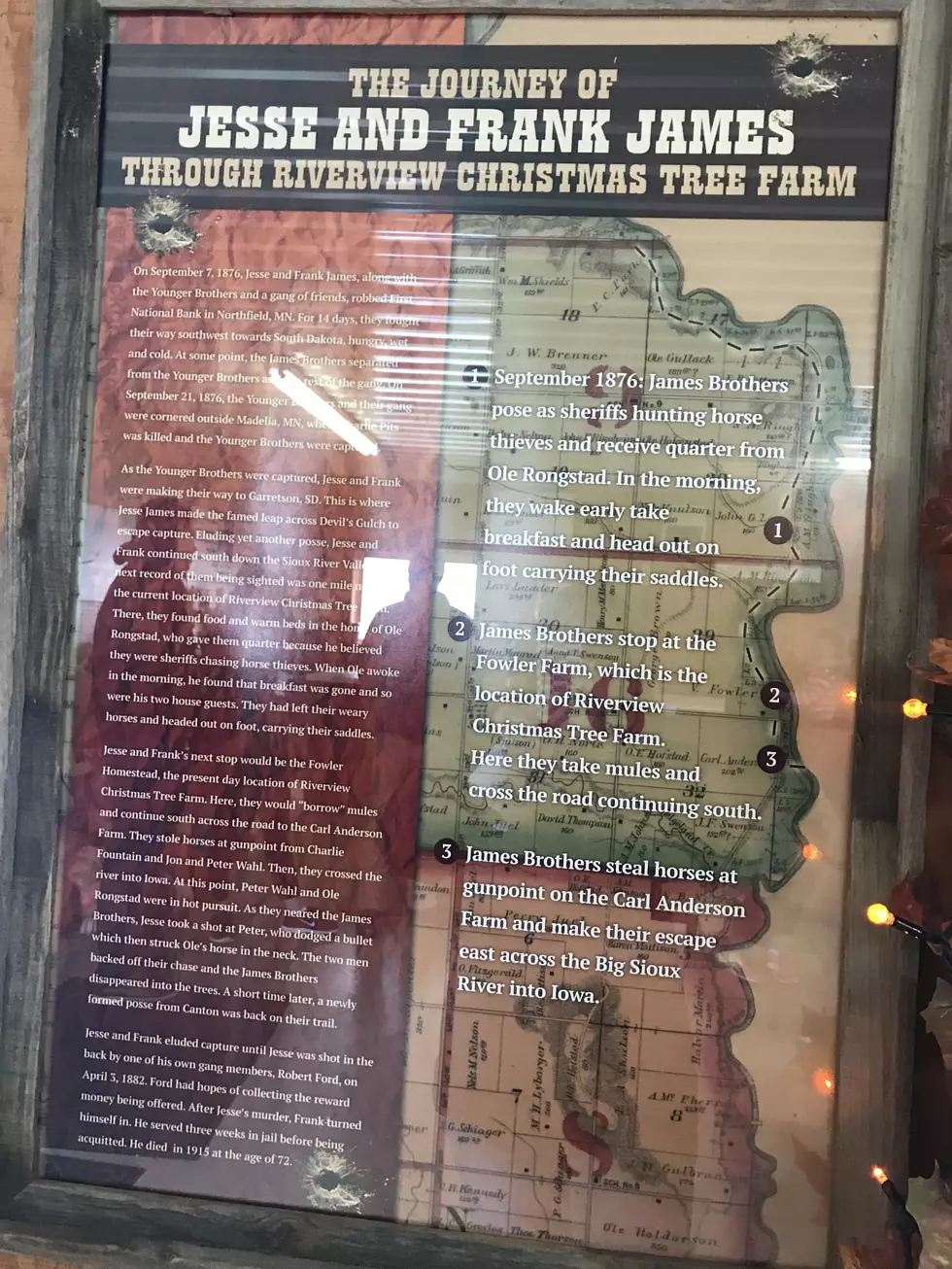 Jesse James Connection To Riverview Christmas Tree Farm