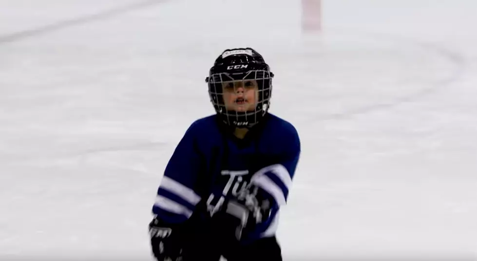 PART 2: Dad Mics up 4-year-old Son Again During Hockey Practice
