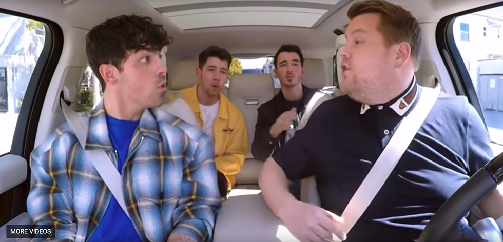 Jonas Brothers Don't Hold Back During Carpool Karaoke 