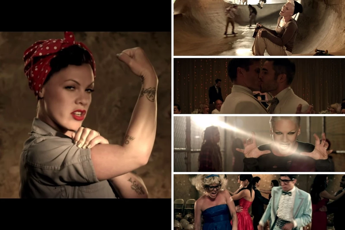 Throwback Thursday 'Raise Your Glass' by Pink (2010)