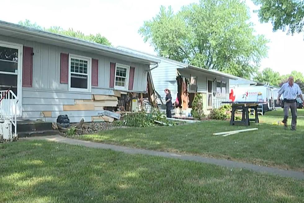 Driver Arrested After Crashing Into Two Sioux Falls Houses