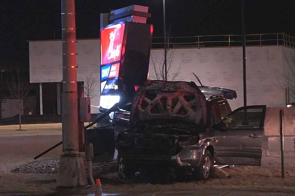 Car Crash Crushes South Dakota Chick-fil-A Sign, $20,000 in Damage