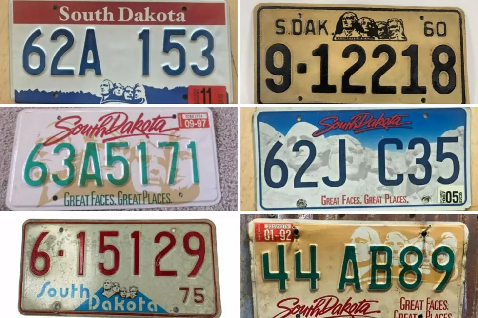 Look at SD's License Plates From the Last Century