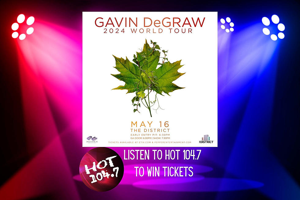Listen For You Chance to Win Gavin DeGraw Tix with Hot 104.7