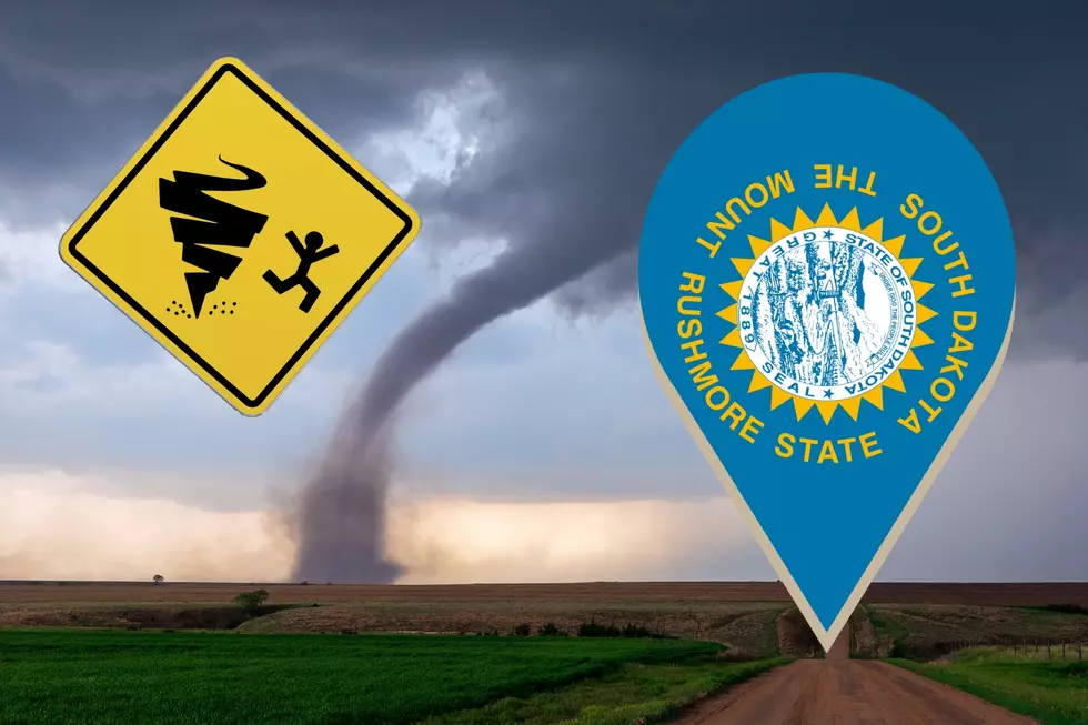These are the 10 South Dakota Counties Most Likely to See Tornados
