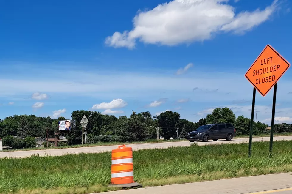 Road construction on I-229 near Cliff Ave, Sioux Falls (July 16, 2024 - PHOTO: TSM SIOUX FALLS)
