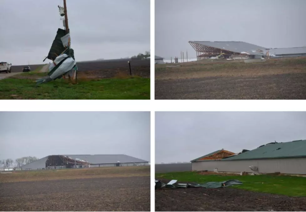 Northwest Iowa Tornado Captured on Deputy’s Dash-Cam. Storm Causes Extensive Damage to Dairy