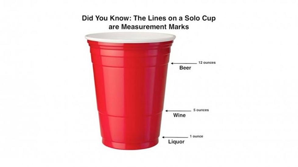 Red Solo Cup Measurement Marks