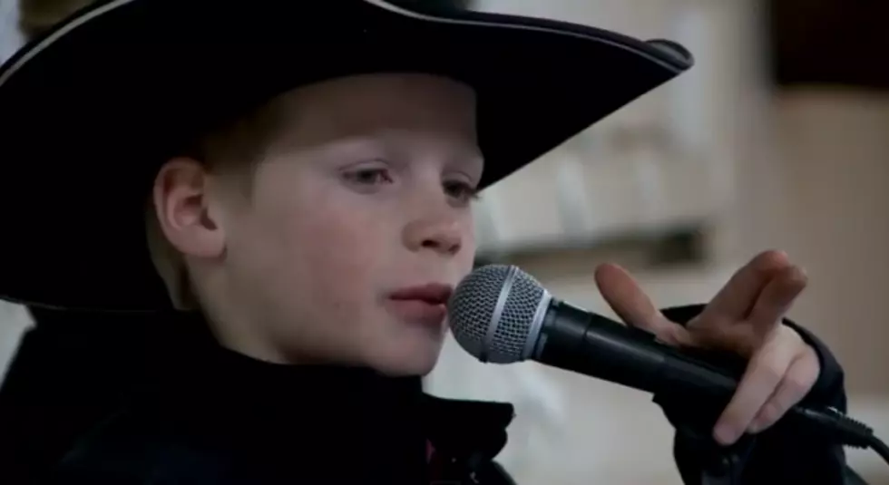 Give This 10-Year Old Minnesota Boy a Microphone and Watch What Happens [VIDEO]