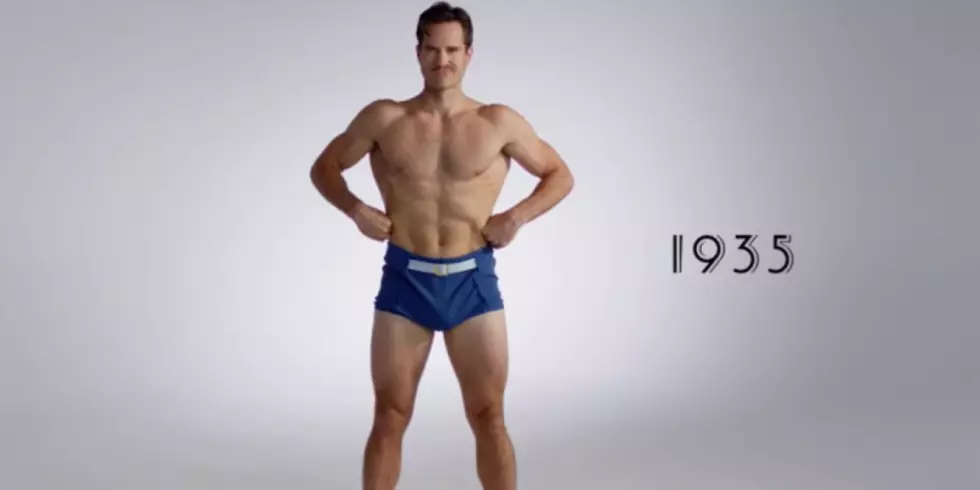 A Century of Men's Swimsuits