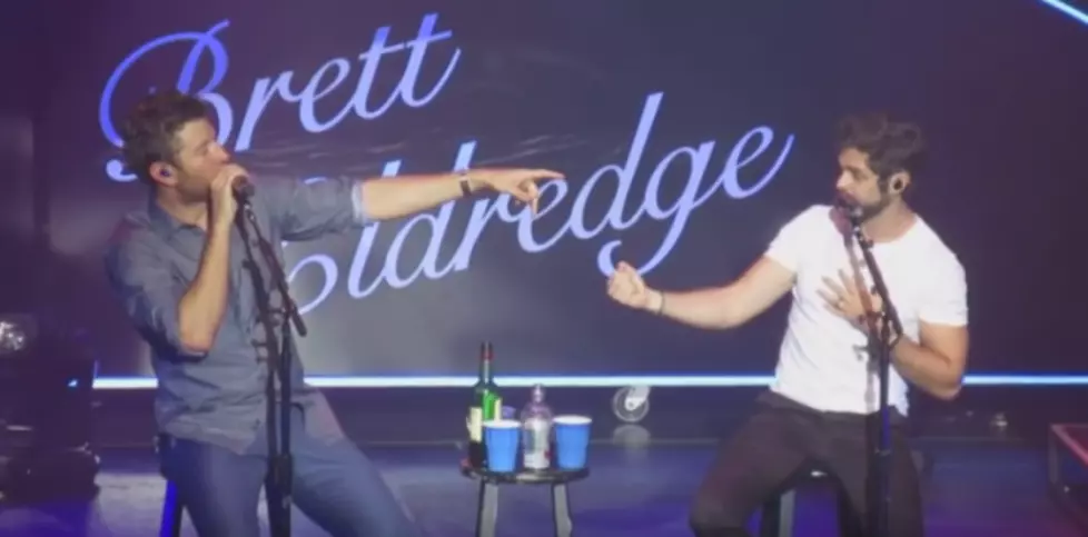 Brett Eldredge and Thomas Rhett Do the Whip and Nae Nae [VIDEO]