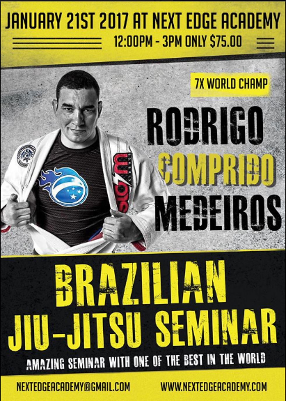 SF Brazilian Jiu-Jitsu Seminar Featuring 7X World Champ