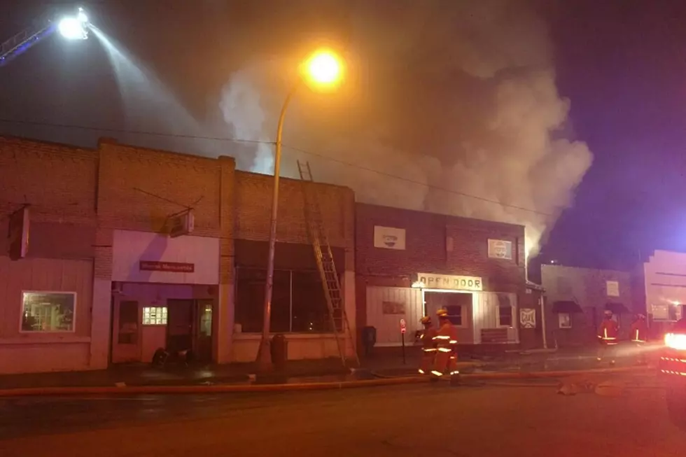 Business Fire in Downtown Menno