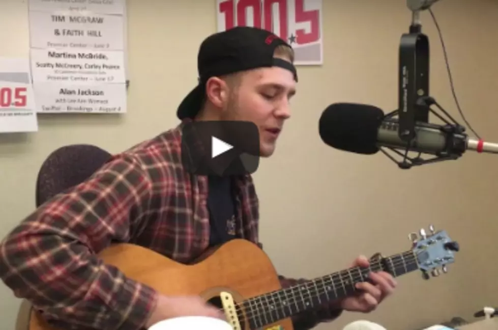 Canton Native Tyler David Sings Original Song Live In-Studio