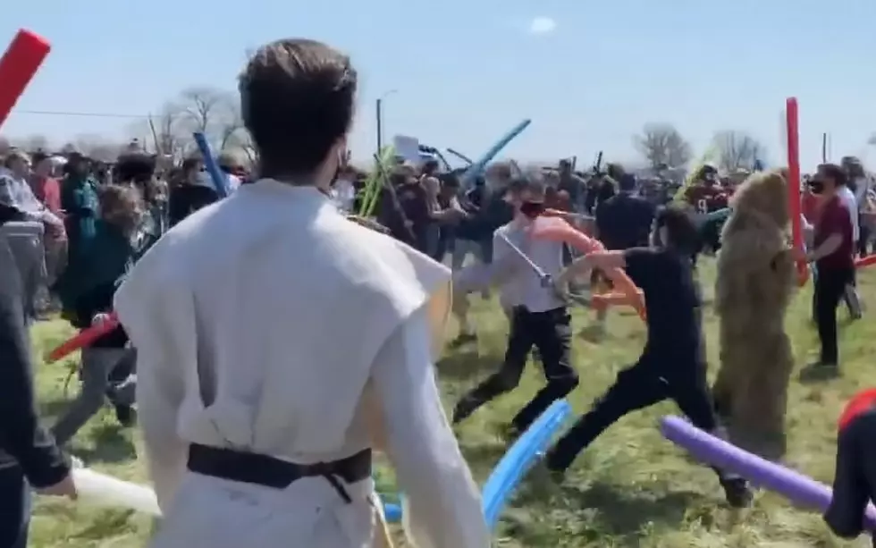 Meanwhile In Nebraska, Hundreds of Joshes Battle With Pool Noodle