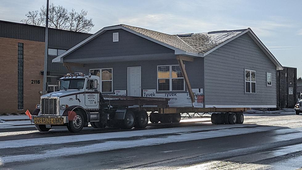 See A House On The Move In Sioux Falls