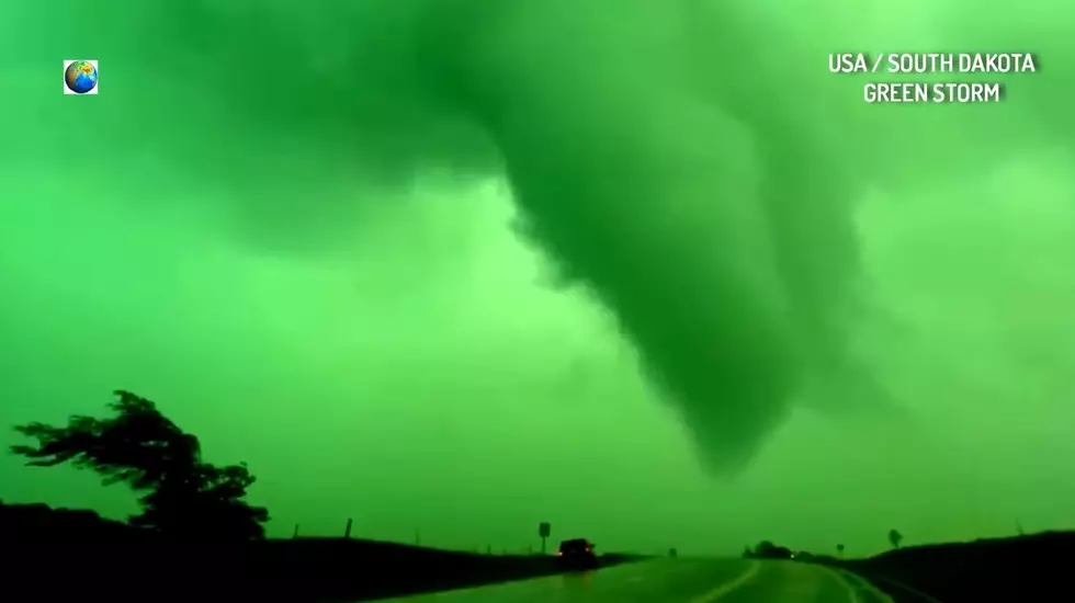 Watch Videos Of Green Skies Over South Dakota & Sioux Falls
