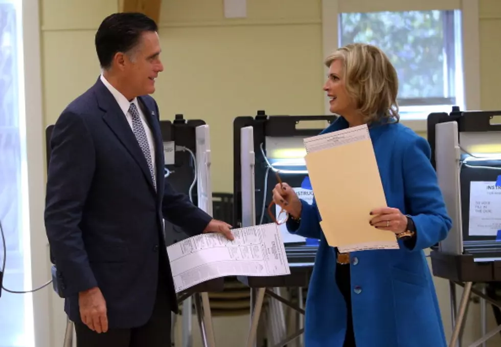 Romney Casts Ballot, Campaigns as People Vote