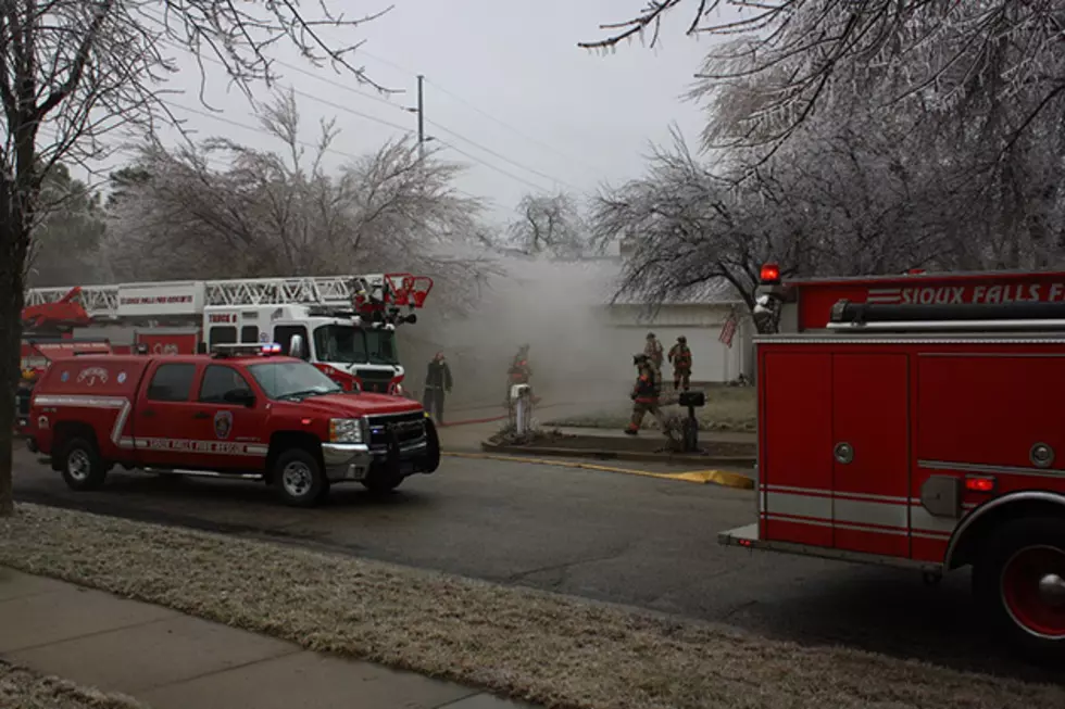 Sioux Falls Fire Department Responds to House Fire