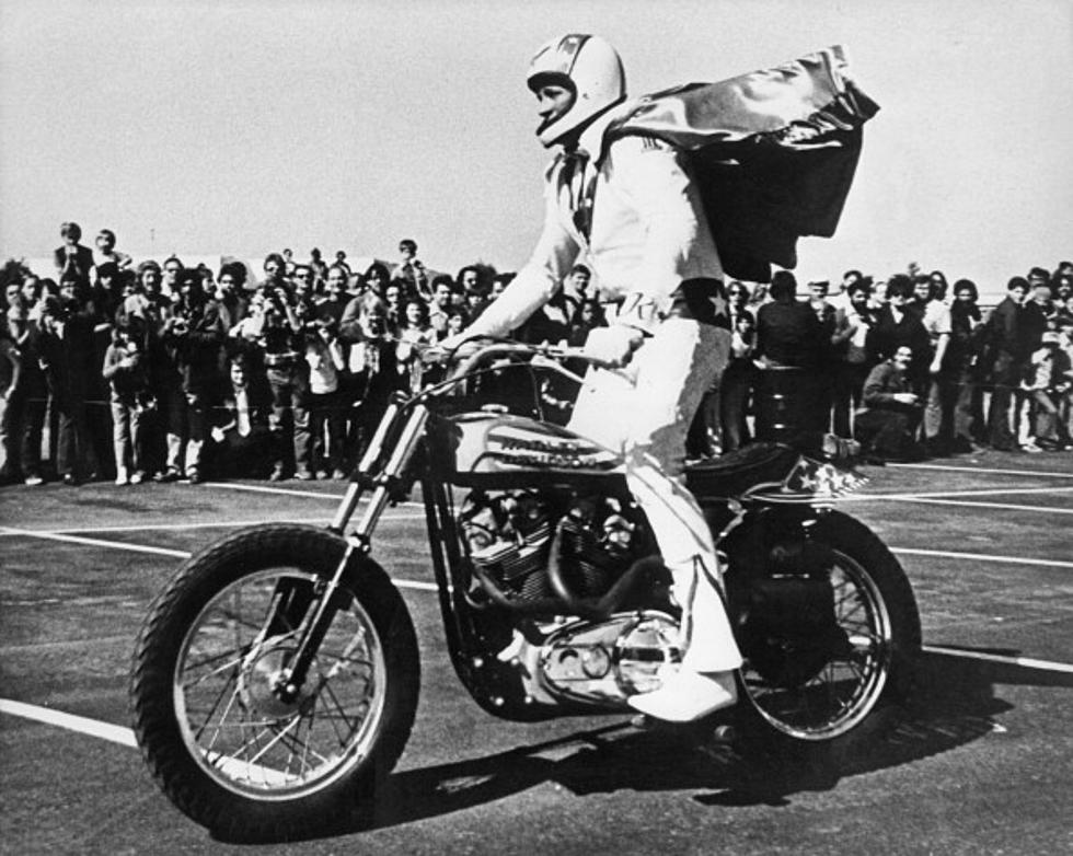 One of Evel Knievel Self-Described Greatest Failures Will Be Tried Again in Sturgis During Motorcycle Rally’s 75th Edition