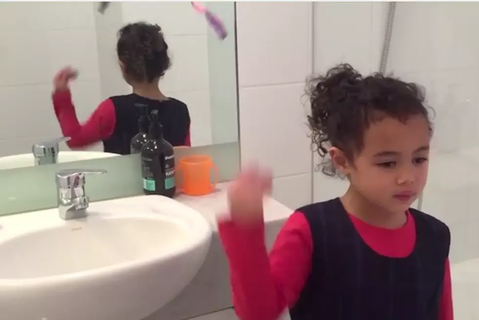 Watch as Little Girl Makes Amazing Trick Shots