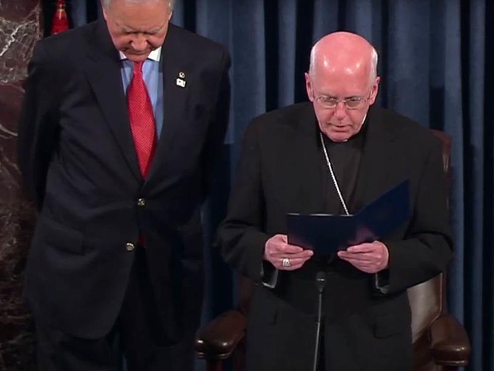 US Senate Welcomes Bishop Swain as Guest Chaplain [VIDEO]