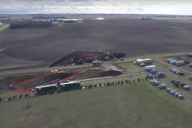 Arial View of Keystone Pipeline Spill [VIDEO]