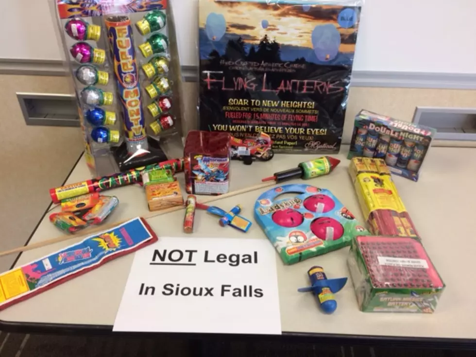 If a Firework Makes Noise, Chances are It’s Banned in Sioux Falls