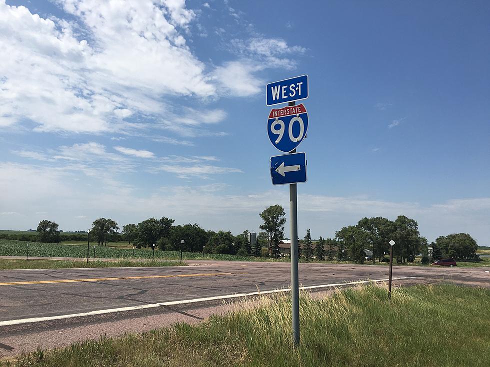 I-90 Closed West of Sioux Falls