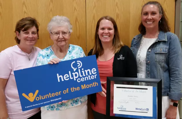 Helpline Center Names June Volunteer of the Month