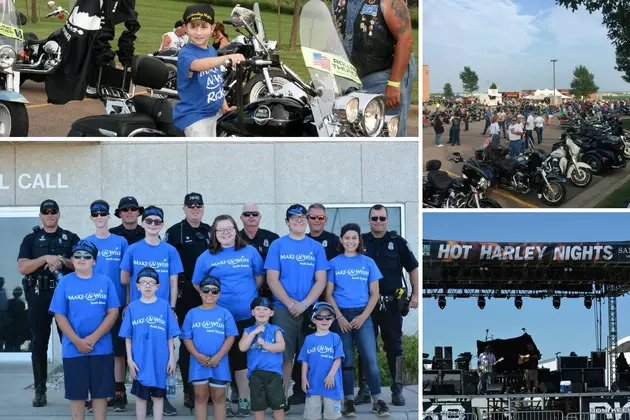 Hot Harley Nights Rides for Make A Wish South Dakota