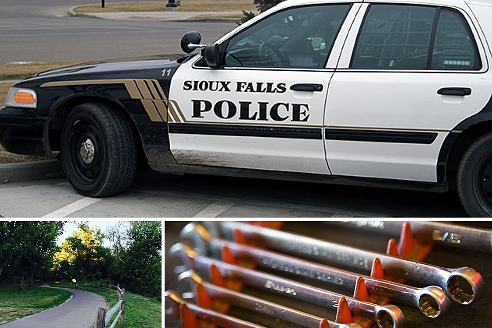 Thief Tries to Stash Tools Near Sioux Falls Bike Trail
