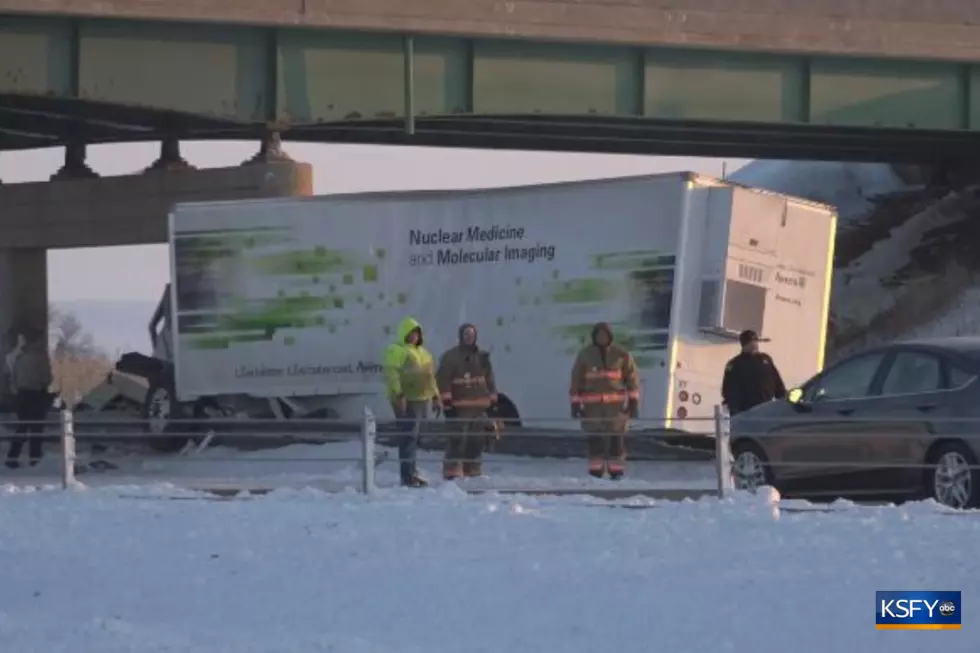 One Killed South of Dell Rapids After Semi-truck Strikes Overpass