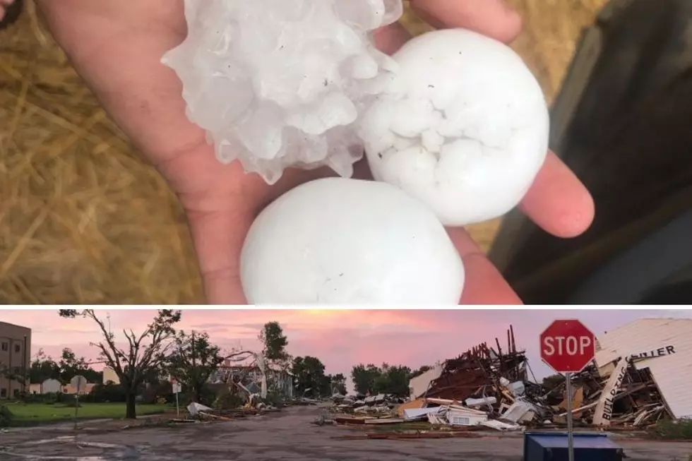Storm in Burke, Baseball Size Hail, Two People Injured