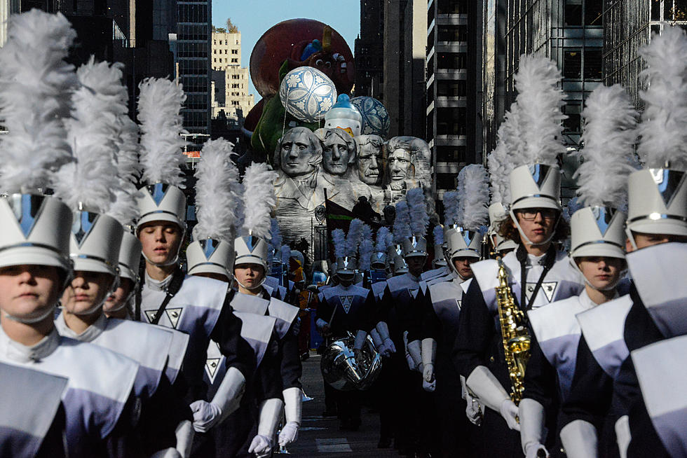Mount Rushmore in Macy’s Thanksgiving Day Parade