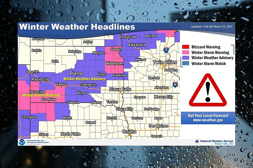 Ready For Another Round of Snow? Winter Storm Warning for Some