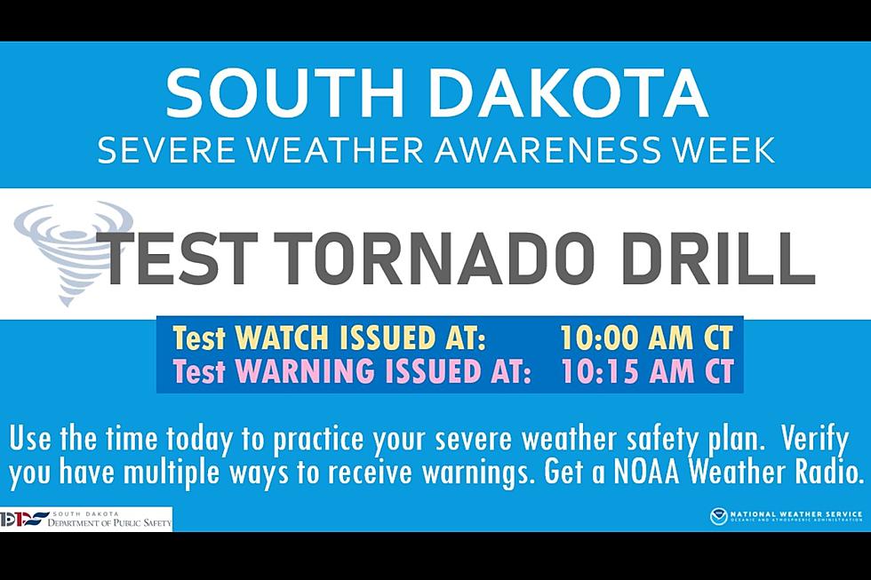 Sioux Falls Will Have a Tornado Drill Today