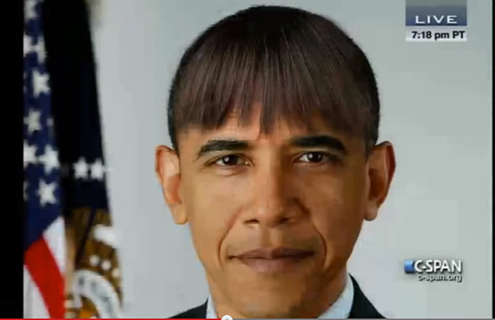 President Obama’s New Hair [VIDEO]