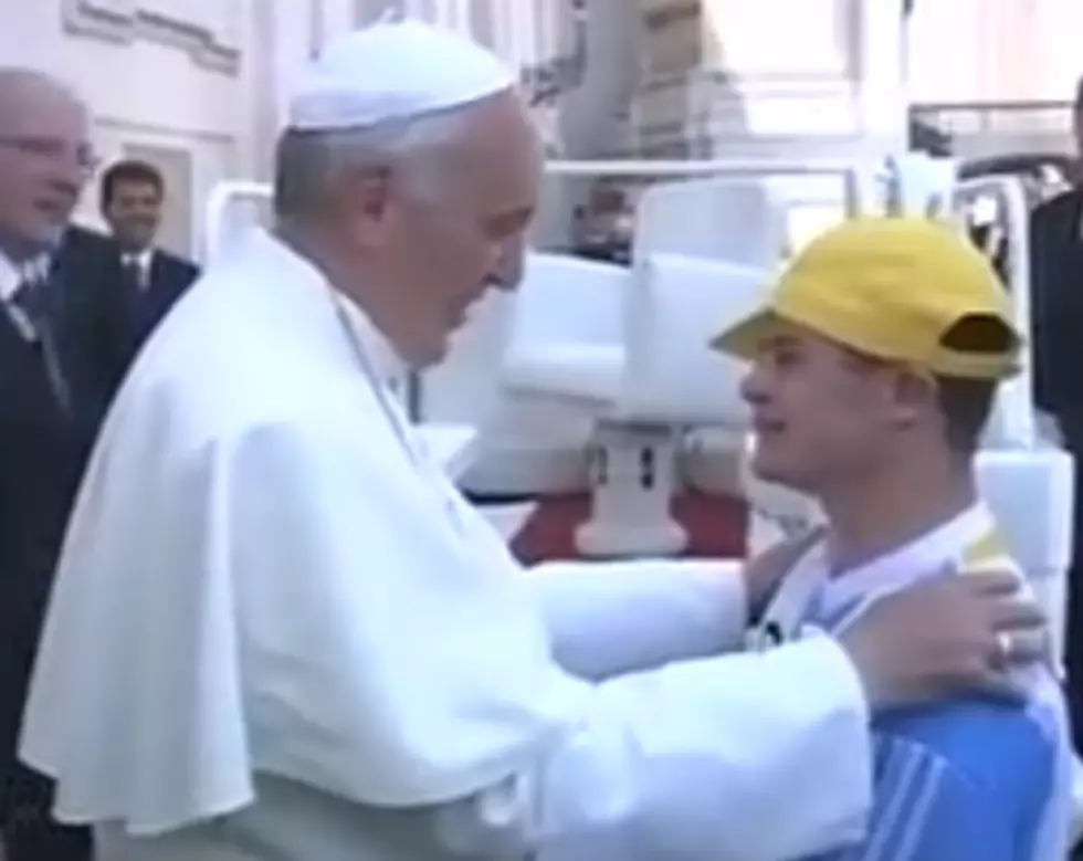 Pope Lets Down syndrome Boy Sit in Popemobile [VIDEO]