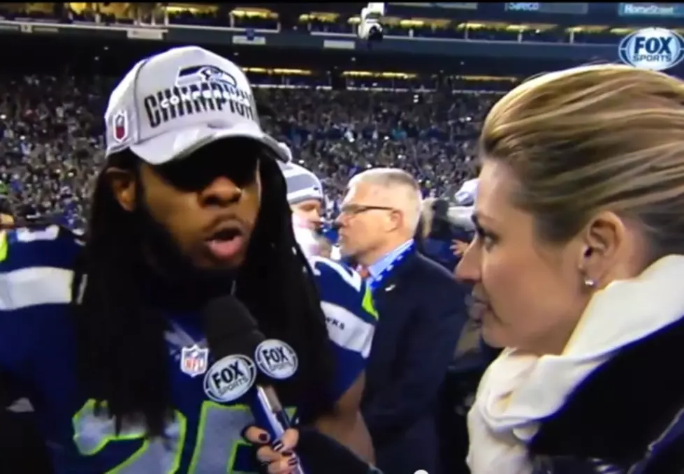 Seahawks&#8217; Richard Sherman Blows Up After NFC Win [VIDEO]