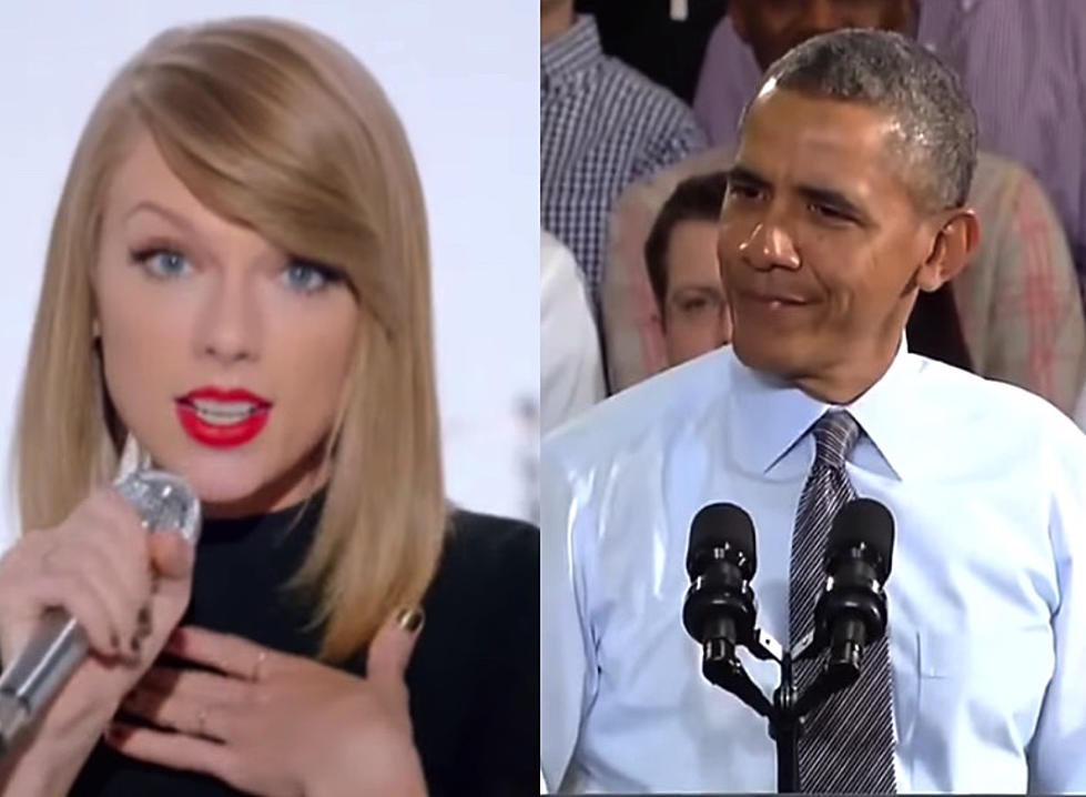 Obama Singing Taylor Swift